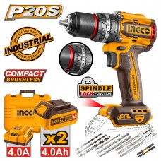 INGCO Κρουστικό Δραπανοκατσάβιδο Compact Μπαταρίας 20V Li-Ion 96Nm CIDLI20968E INGCO Κρουστικό Δραπανοκατσάβιδο Compact Μπαταρίας 20V Li-Ion 96Nm CIDLI20968E